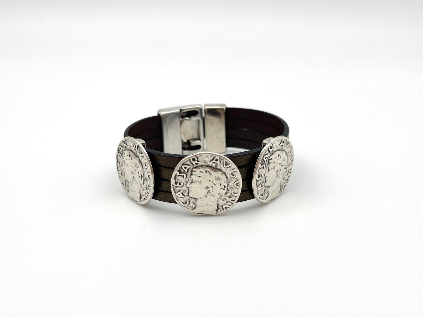 Roma Moderna Leather Bracelet